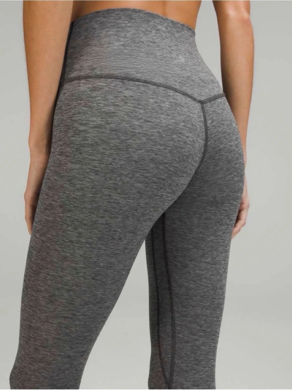 lululemon athletica Heather Charcoal High-Rise Leggings